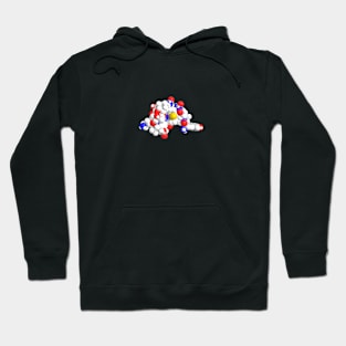 Gamma Endorphin Molecule Chemistry Hoodie